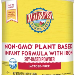 Non-GMO Plant Based Soy Baby Formula