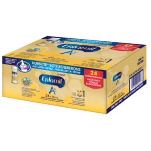 Enfamil A+ Infant Formula Ready to Feed Nursette Bottles